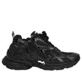 Black “Runner” casual running shoes with box