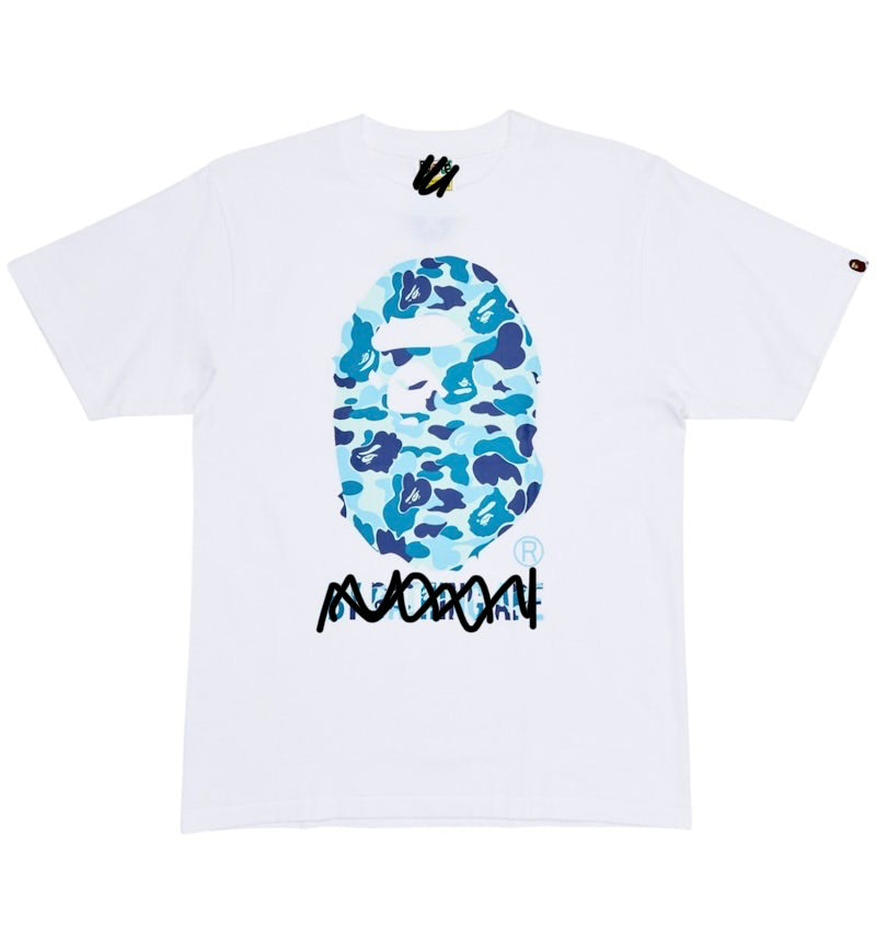Blue casual “ape” T-shirt